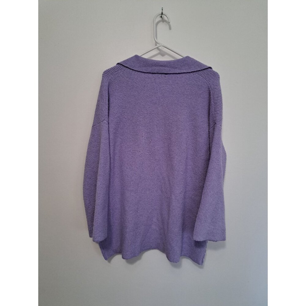 Urban Outfitters Purple Snap Button Cardigan Size M - Picture 2 of 8